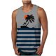 thumbnail image 1 of Tanques para Hombre de Verano Solto Chaleco Impresión Deportivo Cuello Redondo sin Mangas, 1 of 5