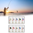 thumbnail image 2 of Bright Fishing Spoon Baits With Double Vibrations Plates Depth Diving Action Enhances Fish Attraction, 2 of 7