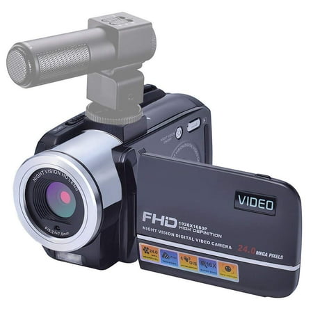 Camcorder Video Camera 24MP Digital Camera Full HD 1080p Vlogging Camera Night Vision HDMI Output with