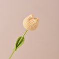 thumbnail image 1 of Tulipán artificial de crochet terminado a mano Flor de loto holandesa, 1 of 6