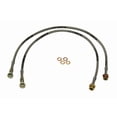 thumbnail image 1 of Skyjacker Suspensions Brake Line FBL29 Braided Stainless Steel Hose; Use With 6 Inch To 8 Inch Lift; Set Of 2, 1 of 4
