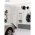thumbnail image 7 of Lokivas 10in Wall Mount Fan with Remote Control, Small Reversible Fan with Plug in Cord, 6 Speed, Adjustable Tilt, for Garage, Gym, Black, 7 of 7
