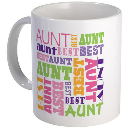 CafePress - Best Aunt Design Gift Mug - Unique Coffee Mug, Coffee Cup