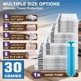 thumbnail image 6 of AGALI Vacuum Storage Bags 30 Pack Space Saver for Comforters, Blankets, Clothes, Travel Compression, Airtight, Reusable, 6 of 7