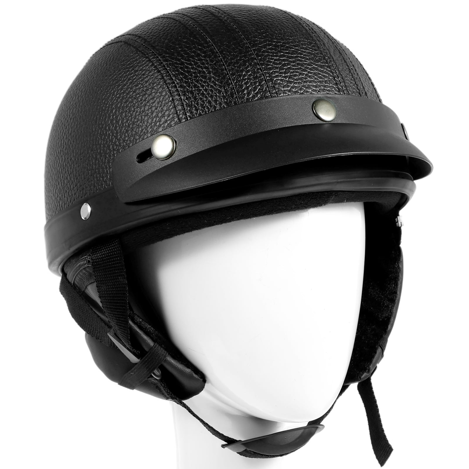 Threns Motorcycle Half Helmets Scooter Safety Helmet with Quick Release