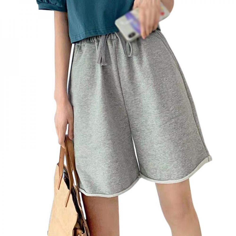 Summer Casual Cotton Shorts Women Plus 