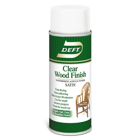 Deft Clear Wood Finish Satin Spray
