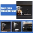 thumbnail image 4 of TABLZONE 10Pcs Black PVC Backsplash Tile Stickers Removable Self Adhesive Wall Sticker for Kitchen and Bathroom, 4 of 7