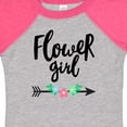 thumbnail image 4 of Inktastic Flower Girl with Arrow and Flowers Girls Baby Bodysuit, 4 of 5