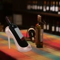 thumbnail image 4 of OUNONA Exquisito Soporte Para Botella En Resina Con De Tacón Rosa Para Y Hogar, 4 of 6