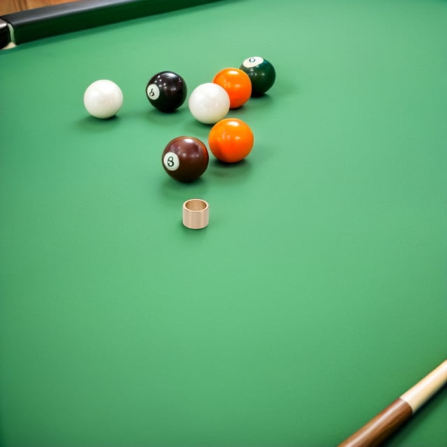 UPOUART 10Ud Ferrules Dorados Para Taco De Pool Con Duradero Y Ajuste