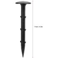 thumbnail image 2 of Paquete de 50 estacas para tienda de campaña, estacas de plástico duro para clavos para el suelo, para estacas de tienda, lona para acampar, senderismo o picnic, utilizada como cubierta para el suelo, 2 of 5
