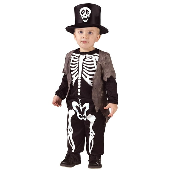 Kids Happy Skeleton Toddler Costume