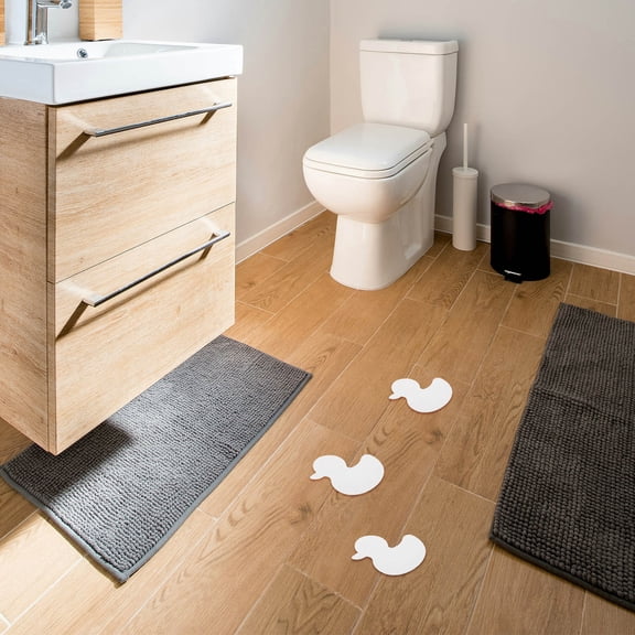 ETEREAUTY 20Pcs Transparent Bath Tub Safety Stickers with Adhesive for Non Slip Bathroom and Shower Use