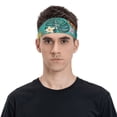thumbnail image 4 of Uemuo Pineapple Printed Sports Headbands for Men Women,Moisture Wicking Workout Headband, Sweatband Headbands,Non-slip Workout Gym Yoga Headband, 4 of 9
