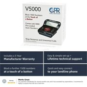 V5000 CPR Call Blocker w/ 3 Caller Display Screen
