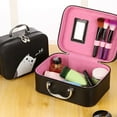 thumbnail image 4 of ZheElen Trousse de Maquillage Multifonctionnelle Portable de Voyage Grande Capacité Double Couche, 4 of 9