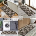thumbnail image 6 of Multicolor Bigfoot and Camping Pattern Kitchen Rug Mat,Kitchen Runner Rugs Non Skid Washable,Decorative Kitchen Floor Mats for Kitchen,Sink,Laundry,17"x47.2", 6 of 7