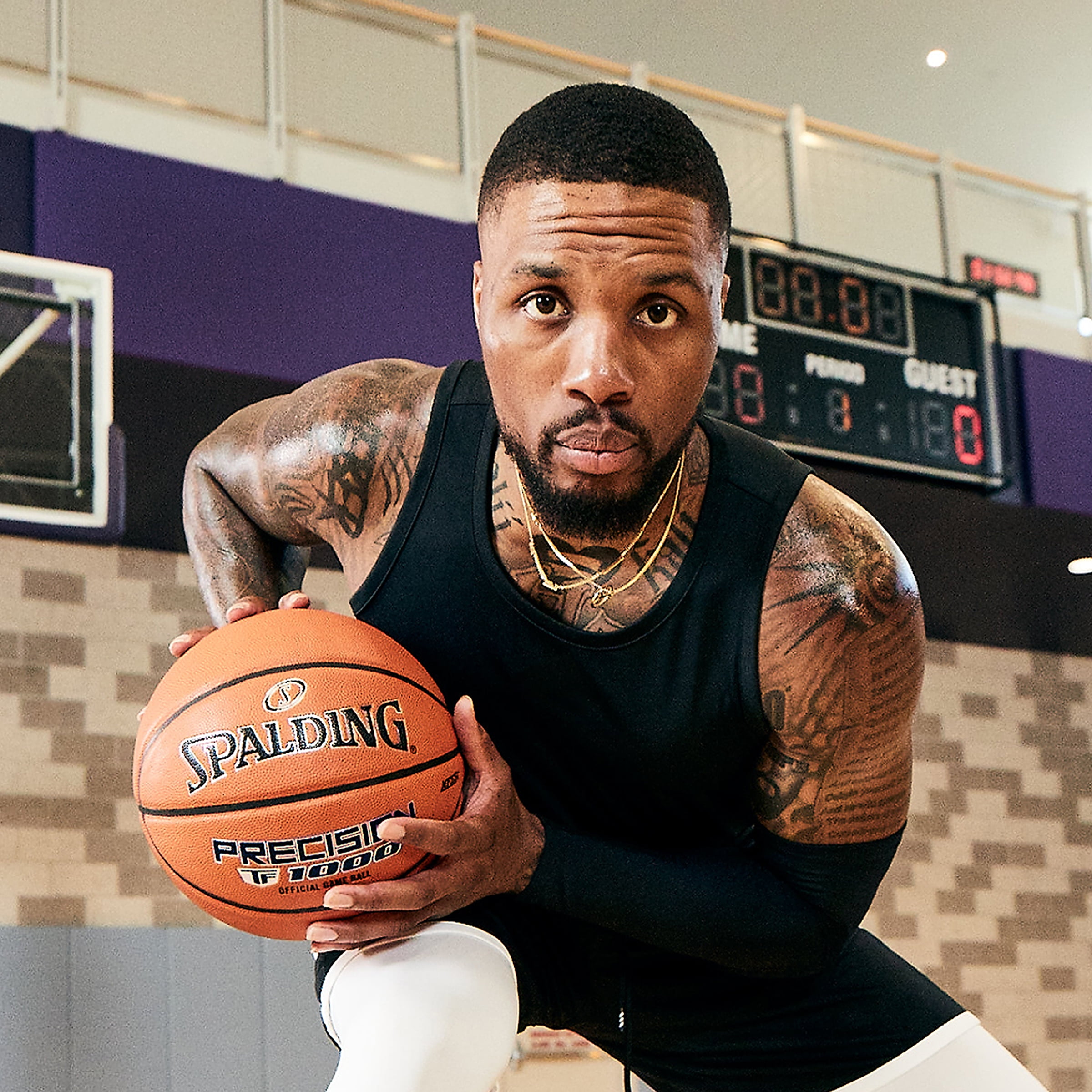 Spalding Precision TF-1000 Indoor Game Basketball 29.5 In.
