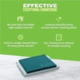 thumbnail image 6 of E-Cloth 2-Pack Window Cleaning Cloth - Streak-Free Glass & Mirror Cleaning Kit with Just Water, Glass Cleaning Cloth, Microfiber Towel Kit for Windows, Car Windshield, Mirrors - Winter Green, 6 of 8