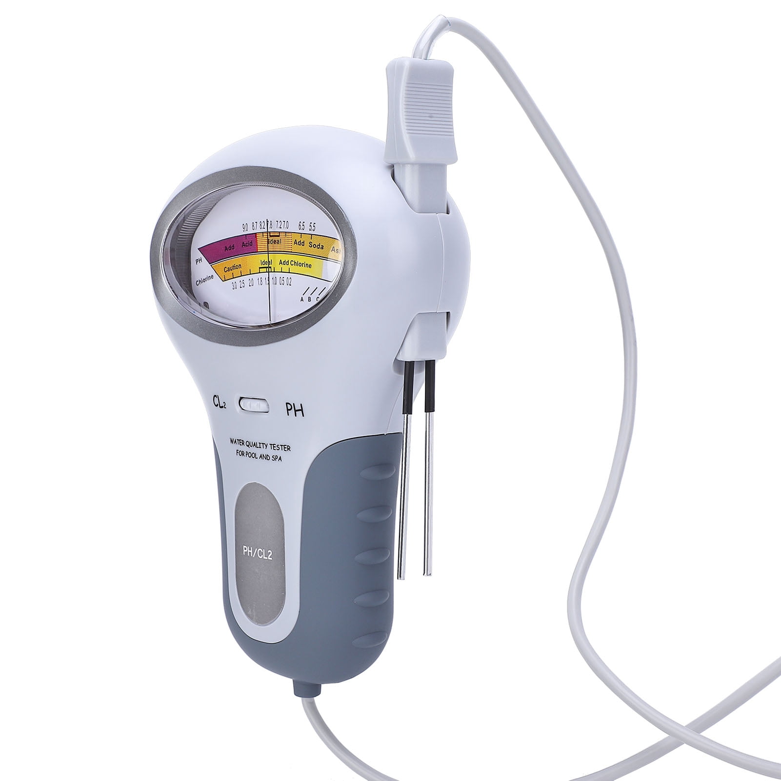LNGOOR Quality PH/CL2 Chlorine Tester Level Meters For Swimming Pool Spa Hot Tubs