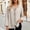 Beige, variant on 2026 Women's Casual Denim V-Neck Ruffled Shirt Blouse, Long Sleeve Ruffled Edge Jean Top, Loose Fit Casual Denim Blouse