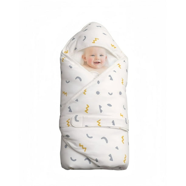 Manta para bebés KIDDA, algodón cálido, 88 x 88 cm, para bebés