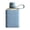 Blue, variant on Pink Silicone Sleeve Square Glass Water Bottle, Mini Portable Lidded Travel Flask with Carry Loop for Casual Gift Preparation