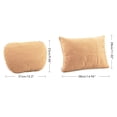 thumbnail image 3 of Almohada Para El Cuello Del Coche Cojín Para Reposacabezas De Gamuza Para Automóvil Compatible Con Benz S-Class Maybach, 3 of 6