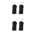 thumbnail image 2 of Matsuzay 10 Uds. Fundas para los dedos, controlador de juego móvil, antideslizante, a prueba de sudor, funda protectora para las yemas de los dedos, blanco negro 2piezas, 2 of 5