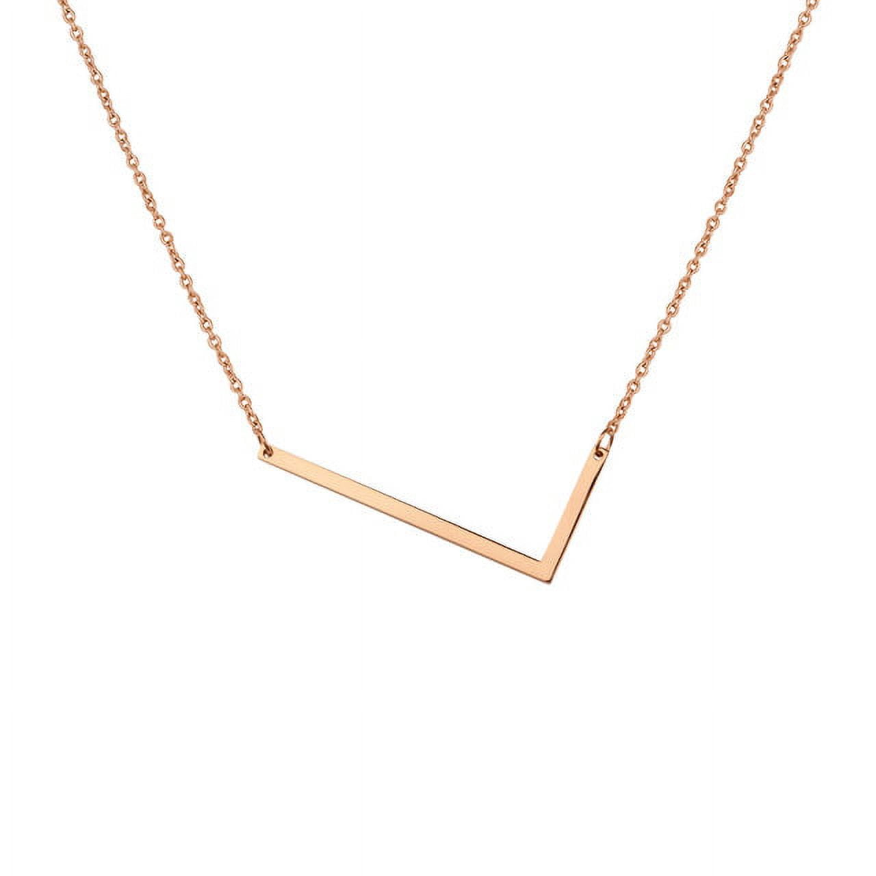 Personalized Initial Letter Necklace with Custom Engraving - Custom Initial Necklace - Oversized Letter Necklace - Sideways Initial Necklace for Women - Gift for Her - Jewelry Gift Set