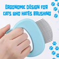 thumbnail image 5 of Cat Shampoo Brush with Silicone Open Knot Hair Removal Comb, 5 of 5