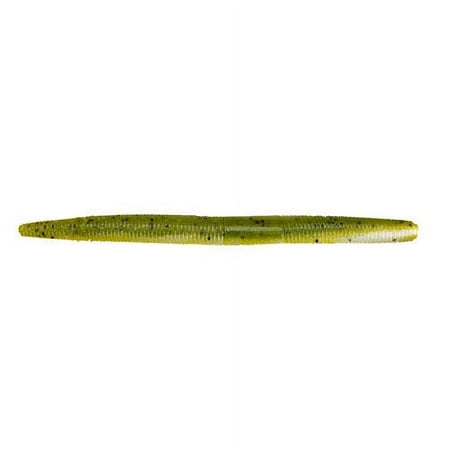 YUM Dinger Soft Plastic Worm 5" Watermelon Pearl Laminate 8 Count