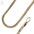 thumbnail image 3 of Gustavedesign 47 Inchs DIY Purse Metal Chain Strap Replacement Crossbody Shoulder Strap Handbag Iron Flat Chains -Gold, 3 of 7