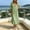 Green, variant on Women's V-Neck Crochet Trim Linen-Blend Maxi Dress with Flounce Sleeves, Knit Lace Detail Dress, Ruffle Sleeve Boho Summer Dress Green XXXL