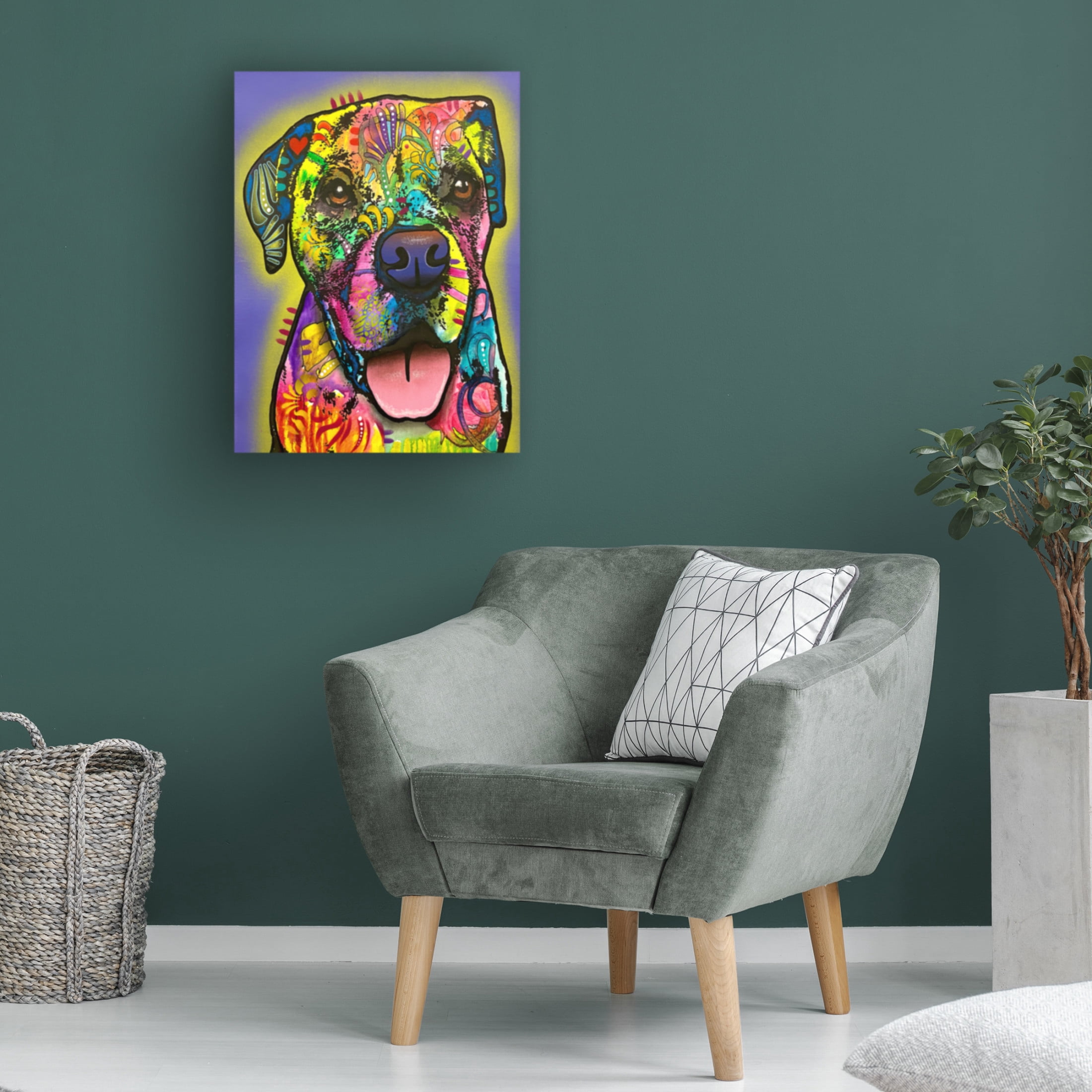 Canvas Wall Art - Dean Russo 'These Some Gormet Treats' Wall Art for Living Room, Bedroom, or Office Décor by Trademark Fine Art - 24 x 32 Inches