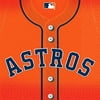 amscan Houston Astros Major League Baseball Collection Luncheon Napkins Orange, 36 piece
