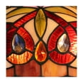 thumbnail image 3 of CHLOE Lighting SERENITY Tiffany-style Dark Bronze 3 Light Double Lit Table Lamp 16" Shade, 3 of 6
