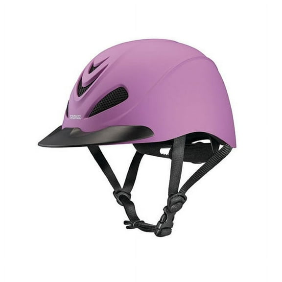 Troxel Liberty Low Profile Western Riding Helmet - ASTM/SEI-Certified with Adjustable DialFit System Lilac Duratec / Small