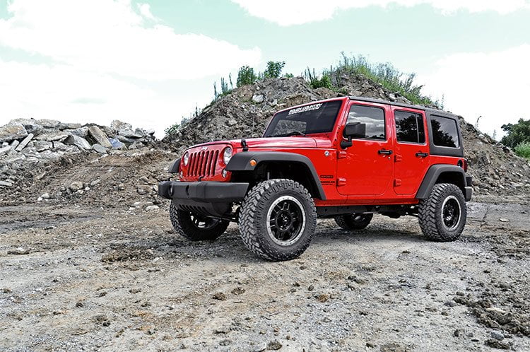 Rough Country 2.5" Lift Kit (fits) 2007-2018 Jeep Wrangler JK | Series II | N3 Shocks | Suspension System | 65730