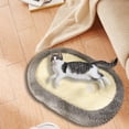 thumbnail image 3 of Cama rascador para gatos, tabla rascadora para gatos de 61 cm x 40 cm, sofá, nido espacioso y portátil. Gris, 3 of 9