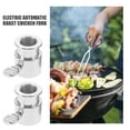 thumbnail image 3 of MERRYHAPY 5Ud Collar Limitador Para Tenedor De Asado En Plateado Reutilizable Y Estable, 3 of 7