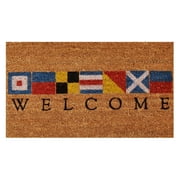 Calloway Mills Nautical Welcome Outdoor Doormat 17" x 29"