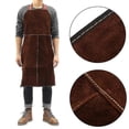 thumbnail image 3 of Welding Apron Leather Cowhide Welder Protect Cloths Carpenter Blacksmi, 3 of 5