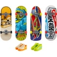 thumbnail image 2 of Hot Wheels Skate Set of 4 Fingerboards & 2 Sets of Skate Shoes, 0.45 lbs (Styles May Vary), 2 of 3