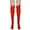Watermelon Red, variant on Christmas Socks for Women Christmas Long Stockings With Bowknot For Masquerade And Makeup Party