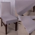 thumbnail image 5 of 2020 Removable Chair Covers Stretch Slipcovers Dining Room Stool Seat Cover Decor Slipcovers Dining Room, 5 of 5