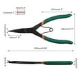 thumbnail image 6 of SPEEDWOX 9 inch Angle Tip Lock Ring Pliers for Transmission, Flat Nose Retaining Ring Pliers with Black Oxide Finish, 6 of 6