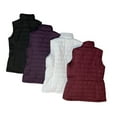 thumbnail image 3 of Free Country Women's Reversible Faux Fur Repreve Zip Up Vest (Rich Plum, S), 3 of 3
