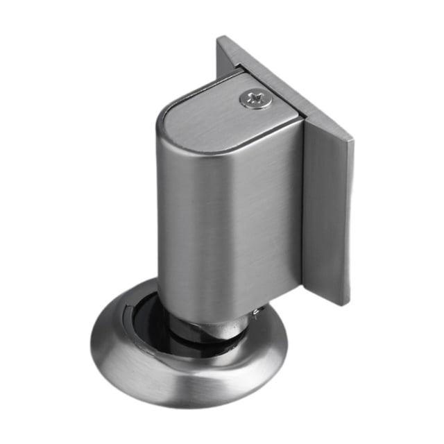 DOLITY Door Stopper Adhesive Collision Resistant for Home Office Door Stop Argent